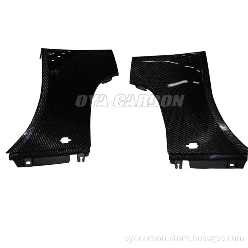 Carbon Fiber Door Hinge Cover Panel for Lotus Elise 2004